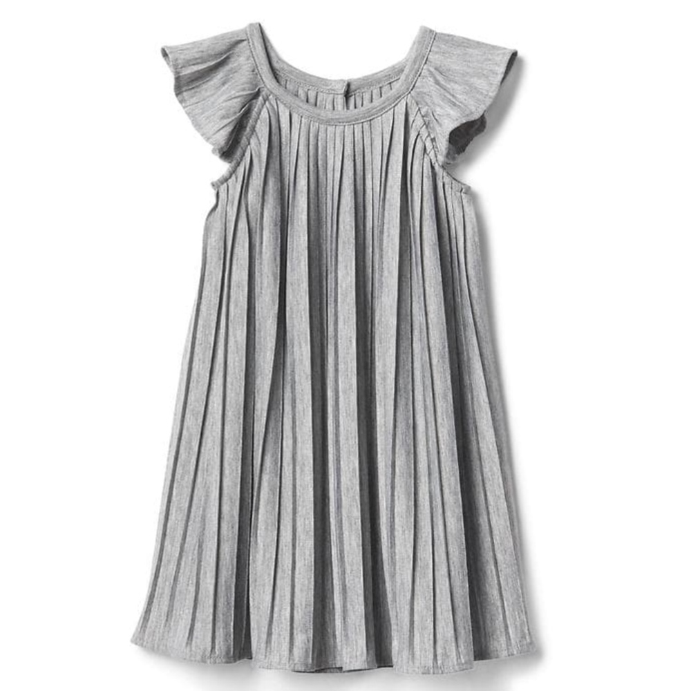 Shimmer Flutter Dress